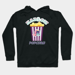 Harlow And Popcorn Funny Popcorn The Pony Hoodie